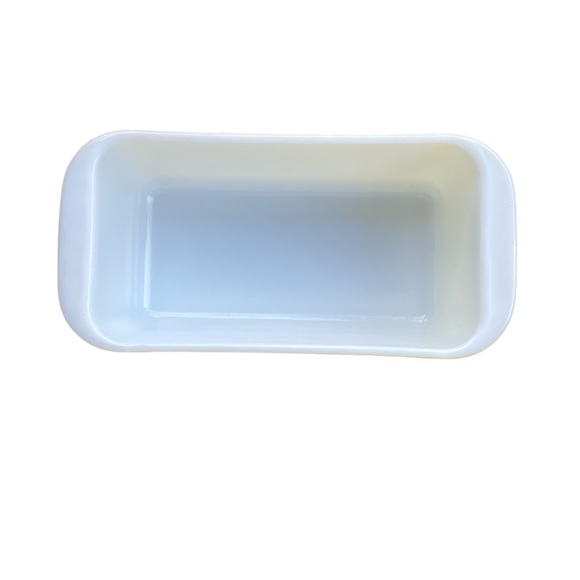 Vintage Pyrex Loaf Pan yellow with tan speckles 213 1 1/2 Quart - Picture 3 of 4